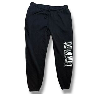 Taylor Swift The Eras Tour Black Sweatpants Size L